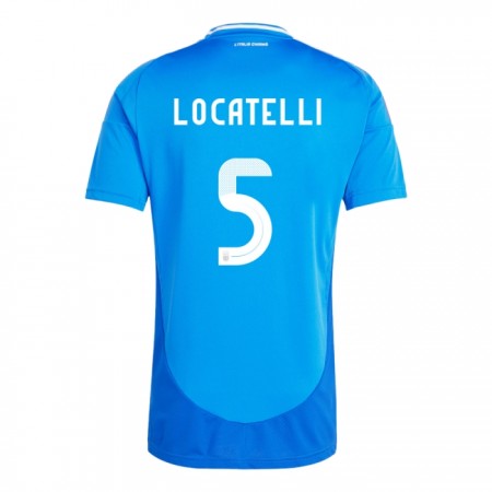 Maglia Italia Manuel Locatelli 5 Prima Divisa Euro 2024
